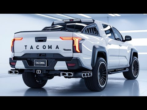 Видео: Первый взгляд на Toyota Tacoma 2026 года — футуристический дизайн, гибридная мощность, неудержима...