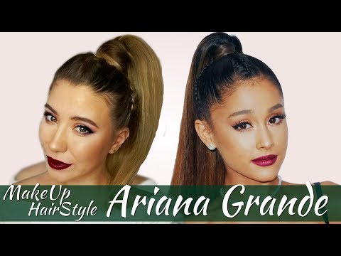 Видео: Макияж и Прическа Ариана Гранде 💄 Сделать самой себе -ЛЕГКО