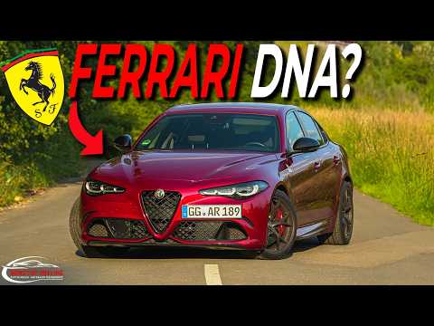 Видео: Alfa Romeo Giulia QV | Лучший спортивный седан? | Обзор, тест-драйв