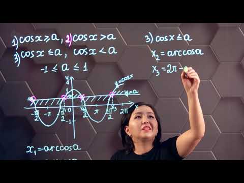 Видео: Тригонометриялық теңсіздіктер. Практикалық бөлім. 10 сынып.