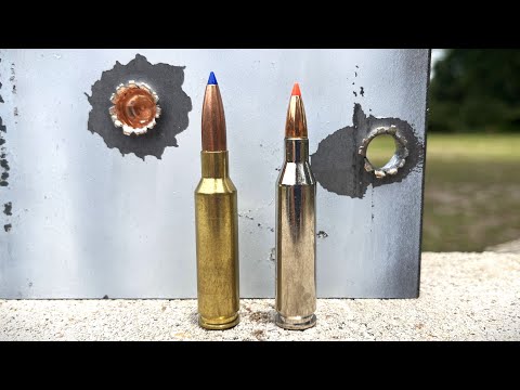 Видео: 243 против 6.5 Creedmoor: не так уж и близко по мягкой стали?