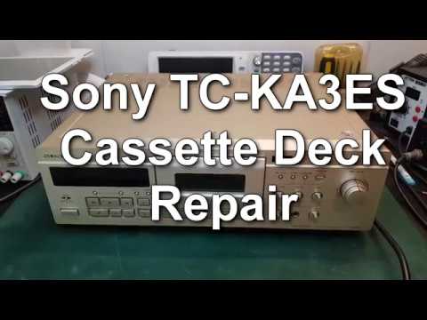 Видео: Ремонт кассетной деки Sony TC-KA3ES (механизм TCM-200)