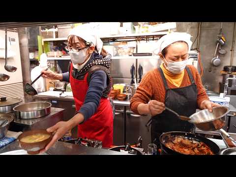Видео: Закусочная для рабочих, где подают домашнюю японскую еду. «Мизуха» в Осаке АСМР