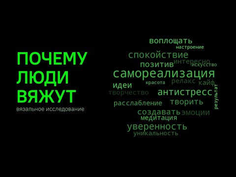 Видео: вязание: мода или образ жизни | вязальное исследование