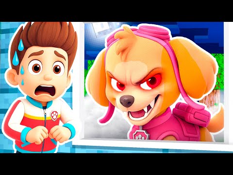 Видео: СКАЙ EXE ЗАРАЗИЛА ЩЕНЯЧИЙ ПАТРУЛЬ и НАПАЛА на РАЙДЕРА АПОКАЛИПСИС МОНСТРОВ в МАЙНКРАФТ