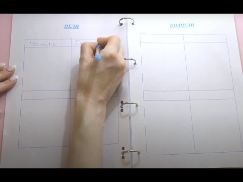 Видео: КАК ПОСТАВИТЬ ЦЕЛИ НА 2023 / КАК НАЧАТЬ ВЕСТИ ЕЖЕДНЕВНИК / ПЛАНИРОВАНИЕ С НУЛЯ / УНИКАЛЬНЫЙ СПОСОБ