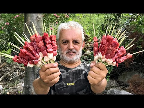 Видео: Самый популярный рецепт турецких шашлыков из говядины | Готовим на природе