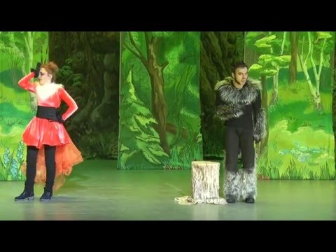 Видео: Московский детский театр Бемби Натальи Бондарчук. Красная Шапочка спектакль для детей