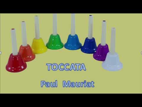 Видео: Видео партитура для диатонических колокольчиков Поль Мауриат "Токката"
