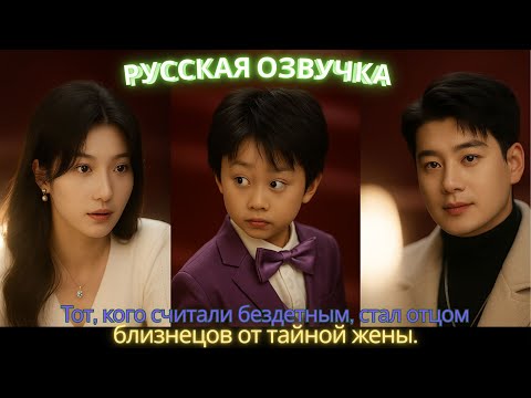 Видео: Тот, кого считали бездетным, стал отцом близнецов от тайной жены #chinesemovie #2025