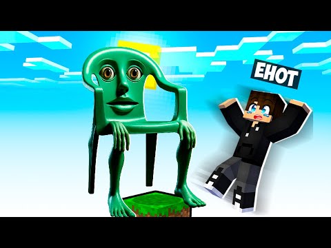 Видео: МАЙНКРАФТ НО НА ОДНОМ БЛОКЕ С КАРКИР КАРКУР! ЕНОТИК BRAINROT MINECRAFT