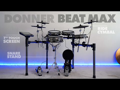 Видео: На сегодняшний день это самая мощная установка E-DRUM от Доннера — Donner Beat Max.