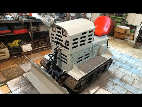 Видео: Устройство минидозера.