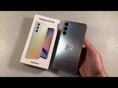 Видео: SAMSUNG GALAXY A34 8/256GB ЕСЛИ ПОКУПАТЬ, ТО ТАКОЙ! ОБЗОР, SILVER ЦВЕТ