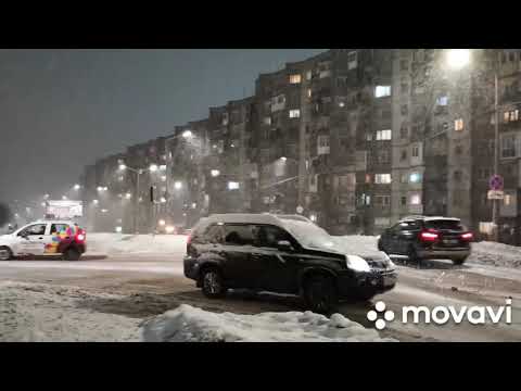 Видео: Североморск. Начало зимы. Скоро полярная ночь.
