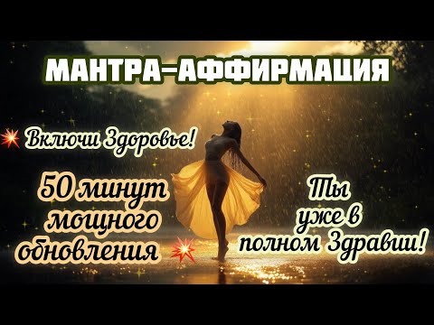 Видео: 💥 Пробуди Силу Регенерации! 💥Песня-Трансформационная Мантра Здоровья ❤️🥰🙏🏻