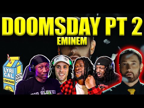Видео: Подборка реакций Eminem – Doomsday Pt. 2 | Интернет сходит с ума из-за дисса на Benzino!