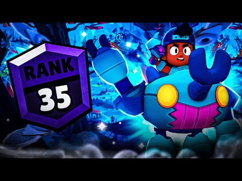 Видео: ПЕРВЫЙ В МИРЕ АПНУЛ МЭГ НА 35 РАНГ В СОЛО ШД 👾 Brawl Stars / Бравл старс