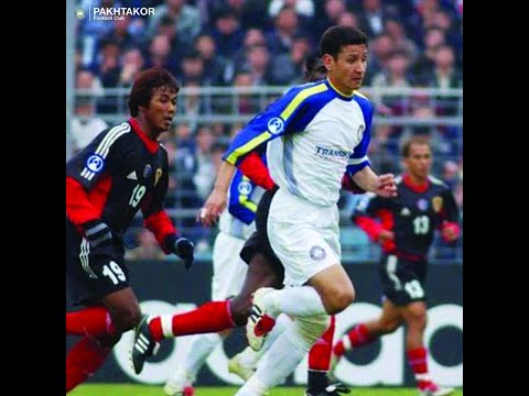 Видео: Тарихий ўйинлар: "Пахтакор" - "БЕК Теро Сасана" 1:0, Чемпионлар Лигаси-2002/03, ярим финал