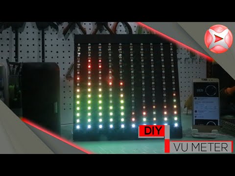 Видео: Как сделать Vu Meter / музыкальный эквалайзер