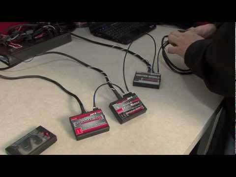 Видео: Dynojet Power Commander V: добавление устройств (автонастройка, модуль зажигания, вторичный топли...