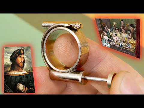 Видео: Средневековое кольцо со "страшной" тайной!