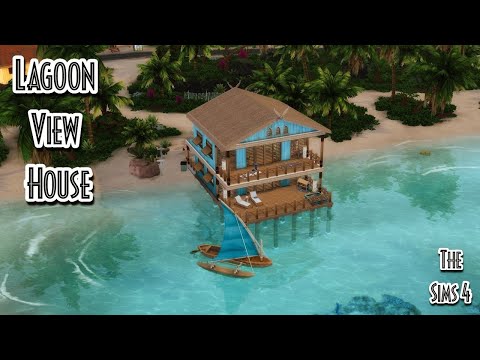 Видео: 🐠 Дом с видом на лагуну 🐬 │ Сулани │Строительство в Симс 4👷‍♀️[SpeedBuild] [NO CC] [The Sims 4]🎮