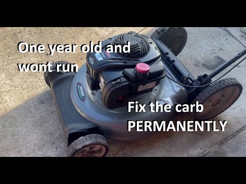Видео: Ремонт газонокосилки БЕСПЛАТНО с новым пластиковым карбюратором Briggs (РАСПРОСТРАНЕННАЯ ПРОБЛЕМА)