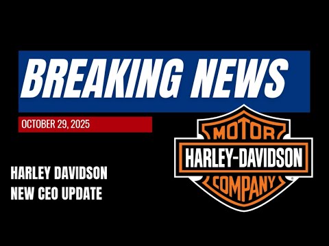 Видео: Сенсация о новом генеральном директоре HARLEY DAVIDSON