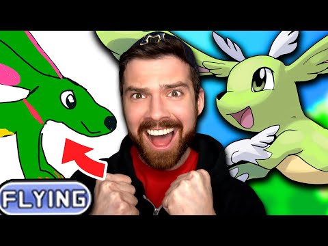 Видео: Я перерисовал покемонов MandJTV для всех типов!