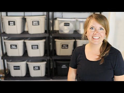 Видео: Минималистичное пространство для хранения (расхламление и организация)