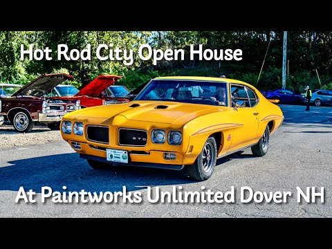Видео: Экскурсия по городу Hot Rod в Paintworks Unlimited — Прохождение гаража в день открытых дверей