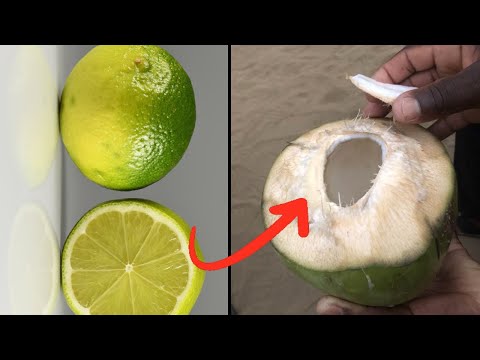 Видео: Кокосовая вода + лайм || Мужская сила? - Принц Нтим-Барима