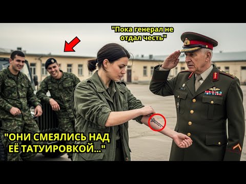 Видео: Они смеялись над татуировкой… пока генерал не отдал честь