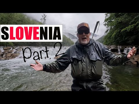 Видео: Нахлыстовая рыбалка в Словении, часть 2