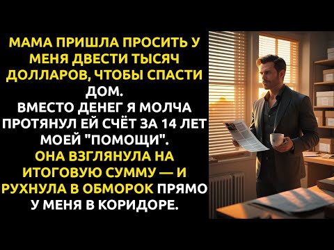 Видео: Мать пришла просить 200 000 долларов — но вместо денег я ВРУЧИЛ ей кое-что похуже.