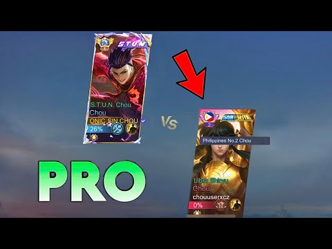 Видео: SIN CHOU VS TOP 2 PHILIPPHINES CHOU (он уничтожит меня) - MLBB