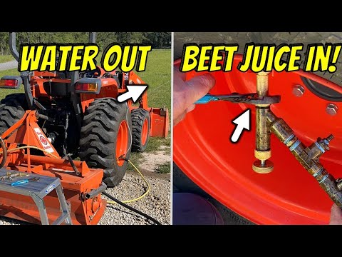 Видео: Установка ЛУЧШЕГО ТРАКТОРНОГО БАЛЛАСТА - Beet Juice от Rim Guard!