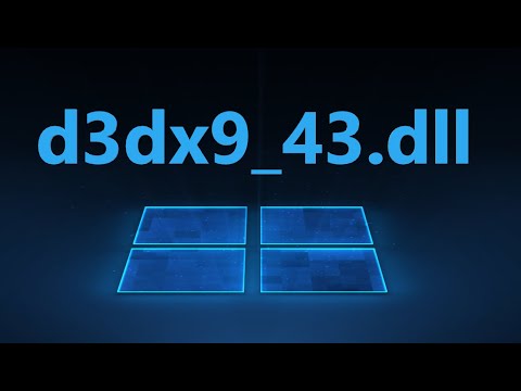 Видео: Как исправить ошибку d3dx9_43.dll в Windows 11/10/7