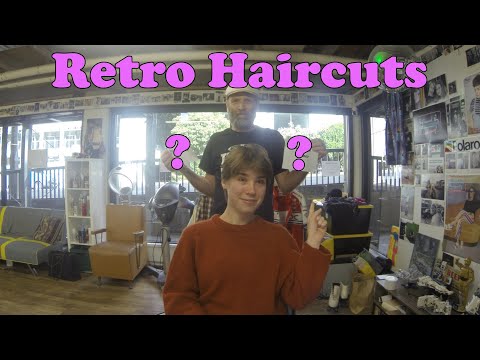 Видео: Теган получает много стрижки...