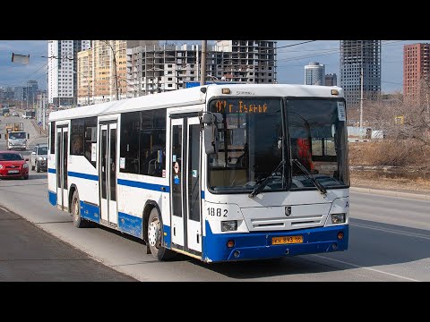Видео: НефАЗ-5299-30-32 (5299CN) | КН 893 66 | № 1882 | Маршрут 97 | г. Екатеринбург