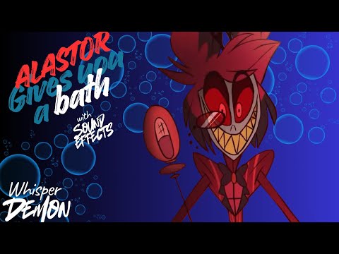 Видео: Alastor Suplex отправляет твоего тупого @SS в ванну, потому что ты воняешь | Alastor ASMR