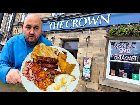 Видео: Я пошел в THE CROWN на ПОЛНЫЙ АНГЛИЙСКИЙ ЗАВТРАК, надеясь, что он будет ДОСТОЙНЫМ КОРОЛЯ!!! - Обз...