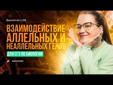 Видео: Взаимодействие аллельных и неаллельных генов. ЕГЭ по биологии 2024