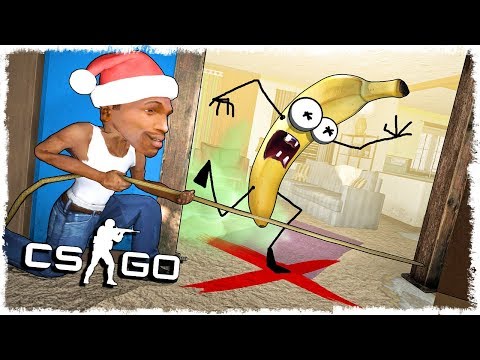 Видео: СИДЖЕЙ ТРОЛЛЬ vs БАНАН МАНЬЯК В CS:GO!!!