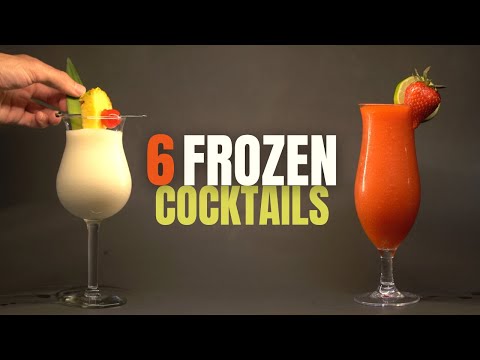Видео: 6 лучших замороженных коктейлей для домашнего приготовления | Легко приготовить замороженные напитки