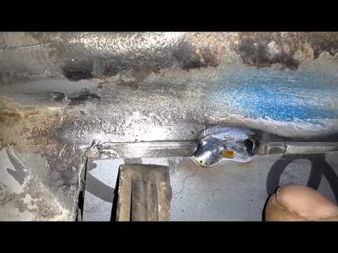 Видео: Ремонт-сварка бочины фартука (телевизора) ВАЗ 2114,2109 и т.п.