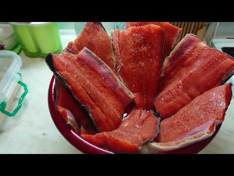 Видео: Малосольный Лосось (Кижуч) быстрый и вкусный рецепт.