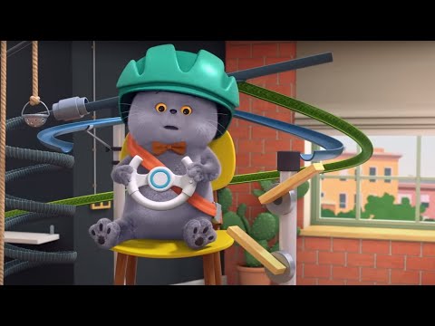 Видео: Кот Басик - Первопроходец 2 серия - Прикольные мультики про котиков Сборник
