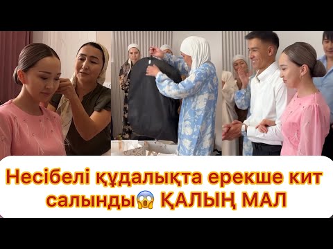 Видео: Несібелінің туыстарын алтынға орады😱 ҚАЛЫҢ МАЛ берді😱